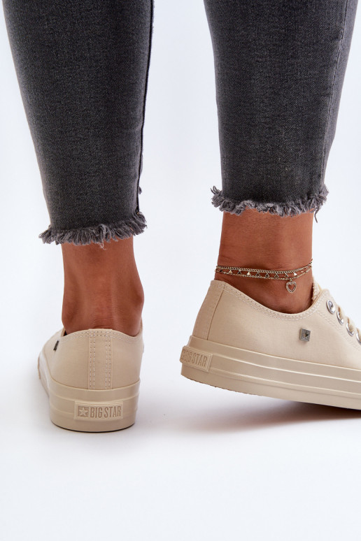 Klassiek model Vrijetijdsschoenen Big Star NN274286 beige Klassiek model Vrijetijdsschoenen Big Star NN274286 beige