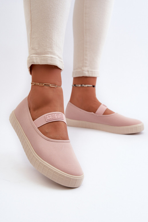 Damesschoenen Big Star NN274606 roze Damesschoenen Big Star NN274606 roze