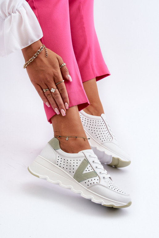 sportschoenen in witte kleur Eleonori sportschoenen in witte kleur Eleonori