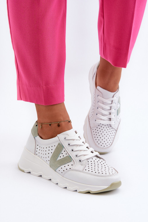 sportschoenen in witte kleur Eleonori sportschoenen in witte kleur Eleonori