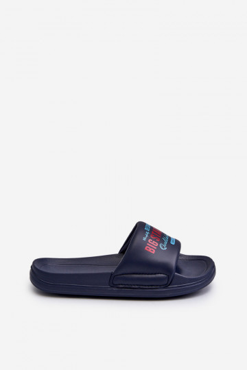 Lichte pantoffels Kinderpantoffels Big Star NN374516 donkerblauw 2