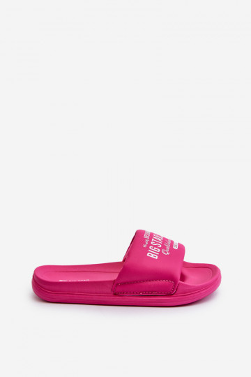 Lichte pantoffels Kinderpantoffels Big Star NN374519 roze kleur 2
