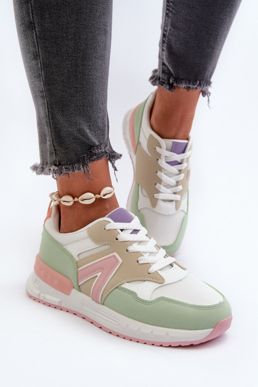 Sneakers model schoenen gemaakt van eco leer in diverse kleuren Vinelli Sneakers model schoenen gemaakt van eco leer in diverse kleuren Vinelli