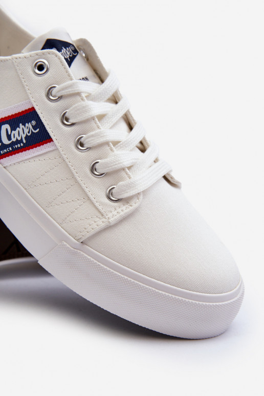 Vrijetijdsschoenen heren Lee Cooper LCW-24-02-2143 witte kleur