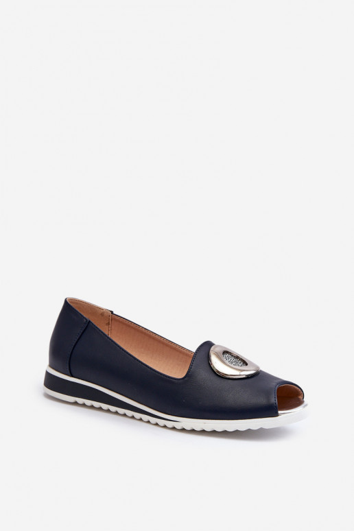 Schoenen met ornamenten Eco donkerblauwe kleur Biolita Schoenen met ornamenten Eco donkerblauwe kleur Biolita