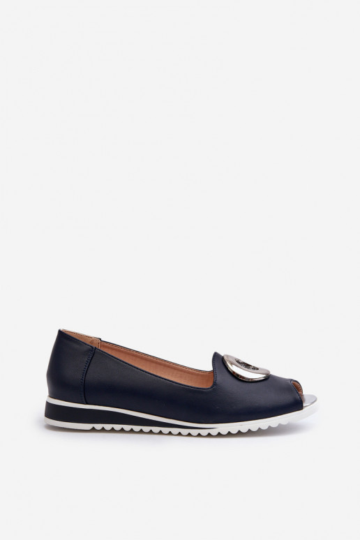 Schoenen met ornamenten Eco donkerblauwe kleur Biolita Schoenen met ornamenten Eco donkerblauwe kleur Biolita