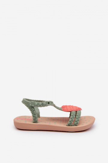 Sandalen Kinderen met hartjes 81997 Ipanema My First Baby groene kleur 2
