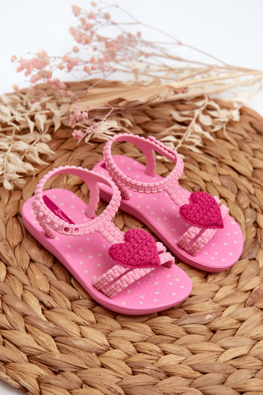 Sandalen Kinder met hartjes 81997 Ipanema My First Baby roze Sandalen Kinder met hartjes 81997 Ipanema My First Baby roze