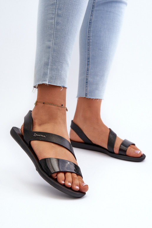 Damessandalen 82429 Ipanema Vibe Sandal Fem zwarte kleur Damessandalen 82429 Ipanema Vibe Sandal Fem zwarte kleur