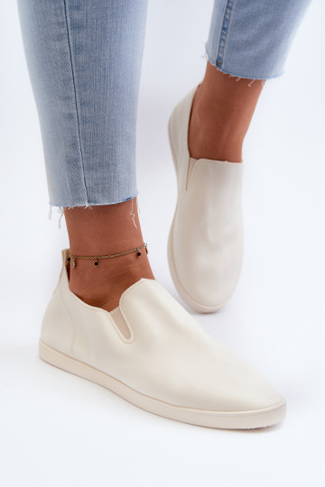 Sneakers vrijetijdsschoenen Slip-On beige Lovinia