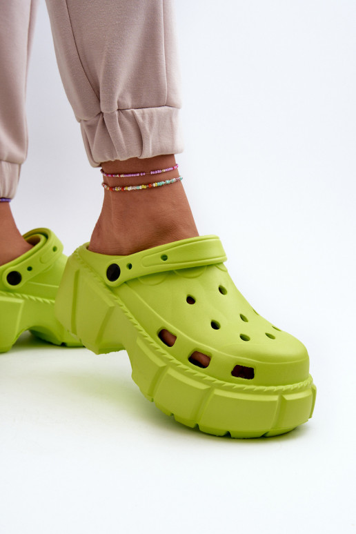 Damespantoffels Lichte pantoffels met modieuze massieve zolen Witima Damespantoffels Lichte pantoffels met modieuze massieve zolen Witima