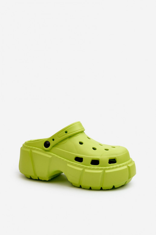 Damespantoffels Lichte pantoffels met modieuze massieve zolen Witima Damespantoffels Lichte pantoffels met modieuze massieve zolen Witima
