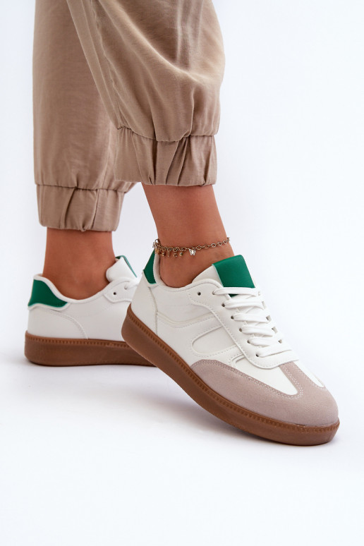 Sneakers model schoenen sportschoenen witte kleur Uvetta Sneakers model schoenen sportschoenen witte kleur Uvetta