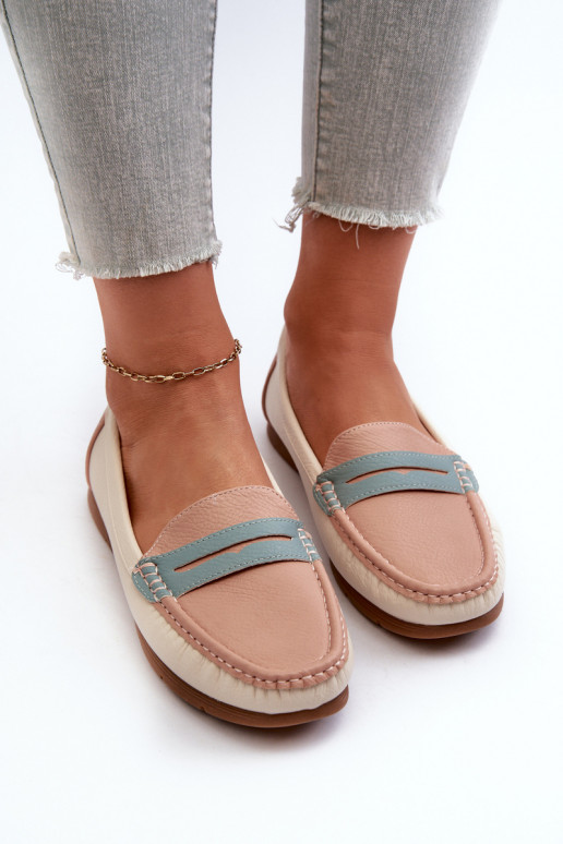 damesmocassins gemaakt van eco-leer roze Wikitara damesmocassins gemaakt van eco-leer roze Wikitara