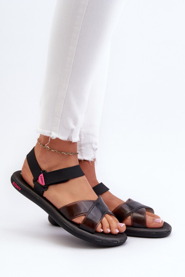 sandalen JJ285011 zwart 2