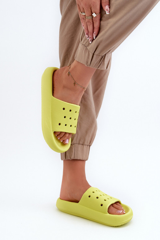 Lichte pantoffels met massieve zool Limonka Beula Lichte pantoffels met massieve zool Limonka Beula