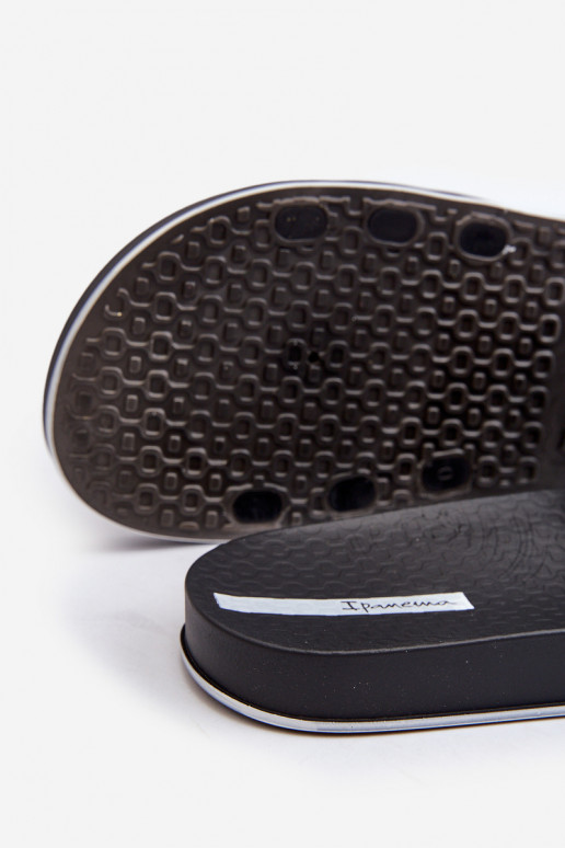 Rubberen pantoffels 82832 Ipanema Slide Unisex zwarte kleur