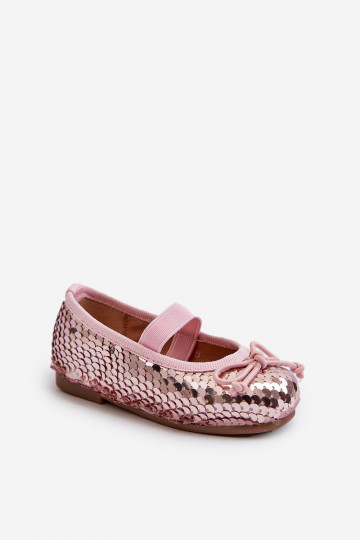 ballerina's Kinder Ozdobione Pekinami roze kleur Weries 2