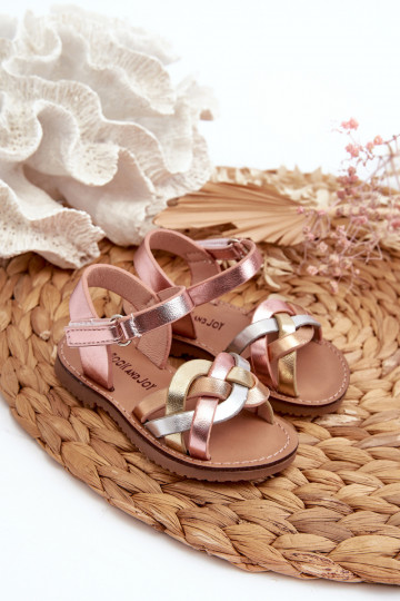 Sandalen Kinderen met zelfklevende sluitingen Z Przeplatającymi Się Paseczkami verschillende kleuren Dianttha
