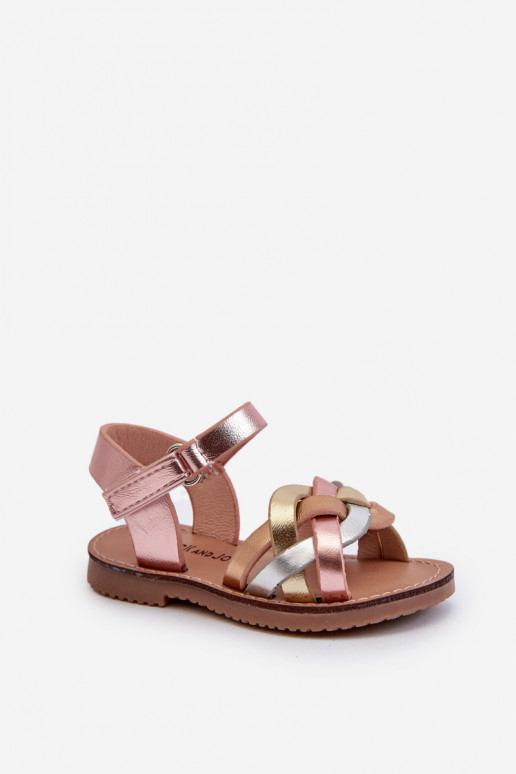 Sandalen Kinderen met zelfklevende sluitingen Z Przeplatającymi Się Paseczkami verschillende kleuren Dianttha