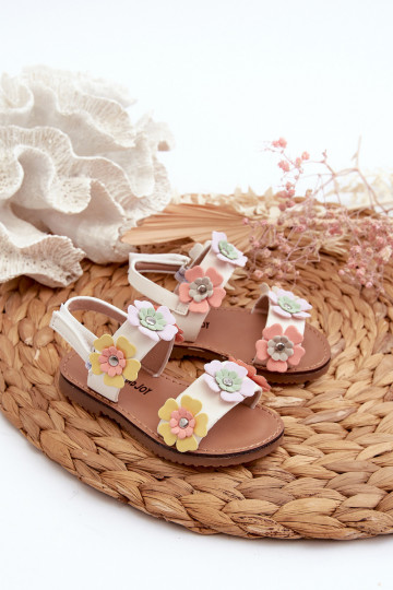 Sandalen Kinder Ozdobione met bloemmotieven in diverse kleuren Tinette