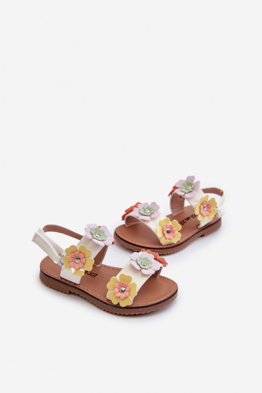 Sandalen Kinder Ozdobione met bloemmotieven in diverse kleuren Tinette