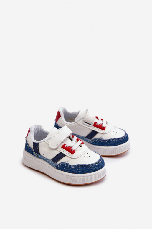 Kindersportschoenen van het klassieke model Denim materiaal Marlin