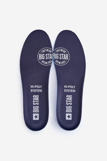Inlegzolen Do Butów BIG STAR HI-POLY SYSTEM 2 paar donkerblauw