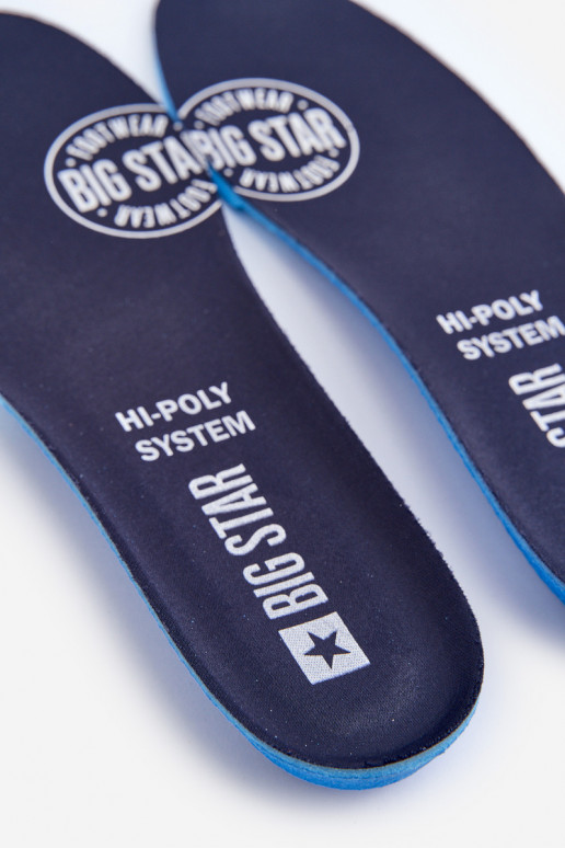 Inlegzolen Do Butów BIG STAR HI-POLY SYSTEM 2 paar donkerblauw