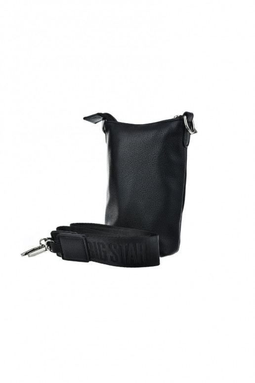 Kleine handtas Big Star gemaakt van ecoleer NN574079 zwart