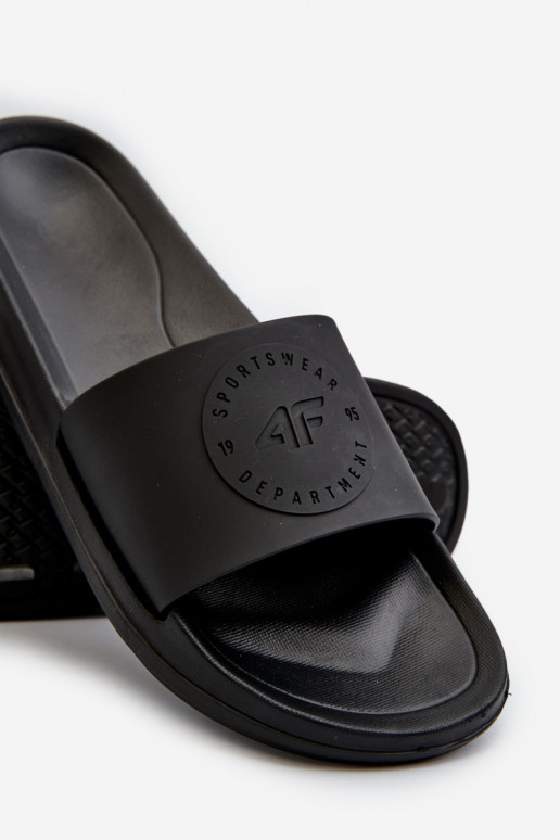 Herenpantoffels 4FMM00FFLIM047A-20S zwarte kleur Herenpantoffels 4FMM00FFLIM047A-20S zwarte kleur