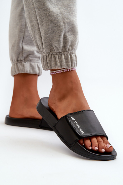 Damespantoffels 4FMM00FFLIF031A-20S zwart