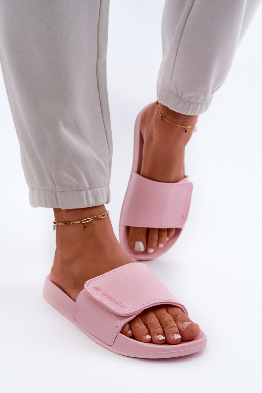 Dames Slippers 4FMM00FFLIF031A-56S Lichtroze tint