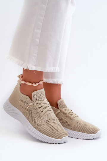 Damessportschoenen van een resistent model beige kleur Jagelia 2