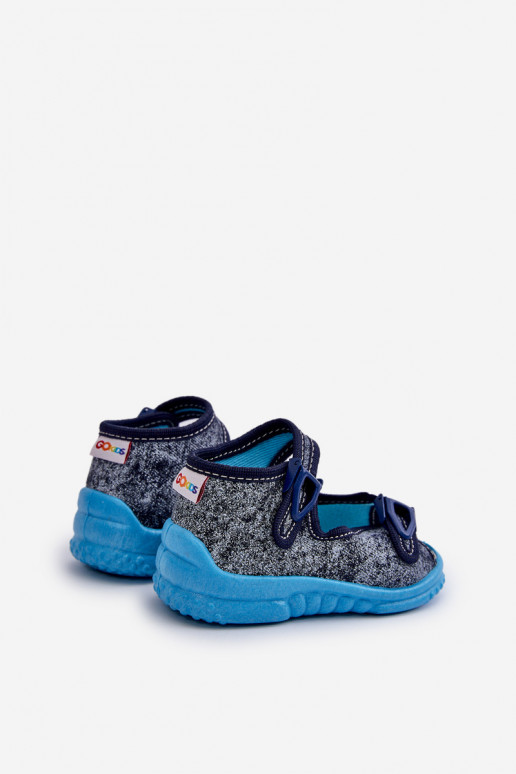 Slippers sandalen kinderen NEL 310-19 GOKIDS grijze kleur Slippers sandalen kinderen NEL 310-19 GOKIDS grijze kleur