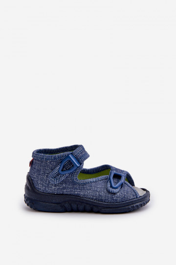 Kinderslippersandalen NEL 310-06 GOKIDS donkerblauw 2