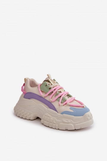 Sneakers model schoenen Dames met modieuze massieve zolen in diverse kleuren Nevela 2