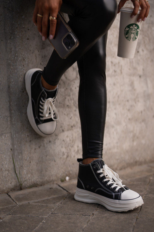 Vrijetijdsschoenen met platform Eko Leer Big Star OO274063 zInart