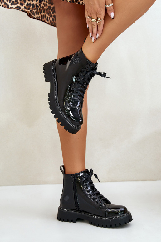 met lakeffect Dameslaarzen Opar het kasteel Met sierlijk Hartenm zInart Obeena met lakeffect Dameslaarzen Opar het kasteel Met sierlijk Hartenm zInart Obeena