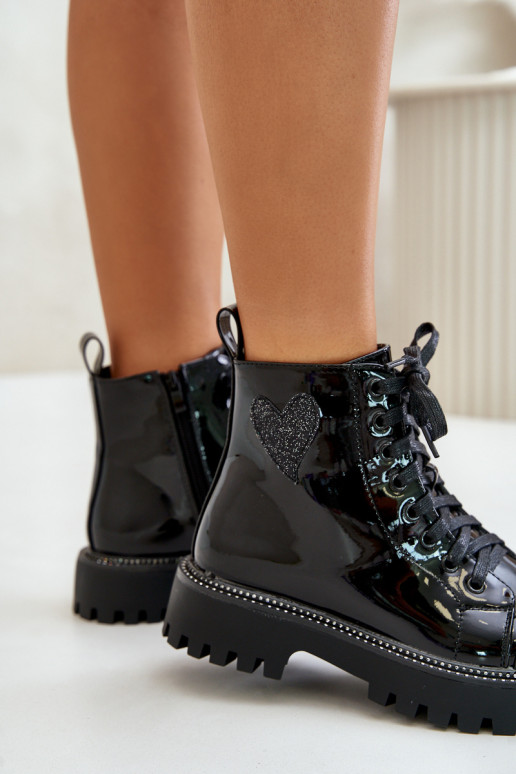 met lakeffect Dameslaarzen Opar het kasteel Met sierlijk Hartenm zInart Obeena met lakeffect Dameslaarzen Opar het kasteel Met sierlijk Hartenm zInart Obeena