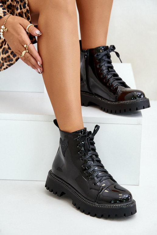 met lakeffect Dameslaarzen Opar het kasteel Met sierlijk Hartenm zInart Obeena met lakeffect Dameslaarzen Opar het kasteel Met sierlijk Hartenm zInart Obeena