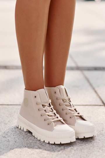 Vrijetijdsschoenen met laarzen Voor de Kubus Big Star OO274006 beige