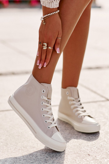 Vrijetijdsschoenen opInarmen van ecoleer roze Big Star OO274933 2