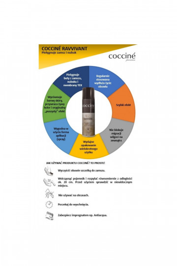 Coccine Ravvivant Spray Regenererend voor suède en nubuck 2