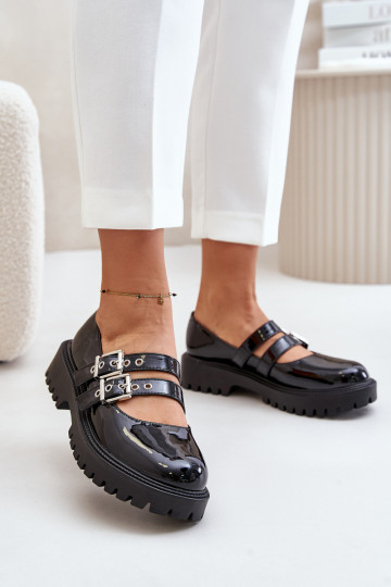 schoenen Dames Met Strepen met lakeffect zInart Terione 2