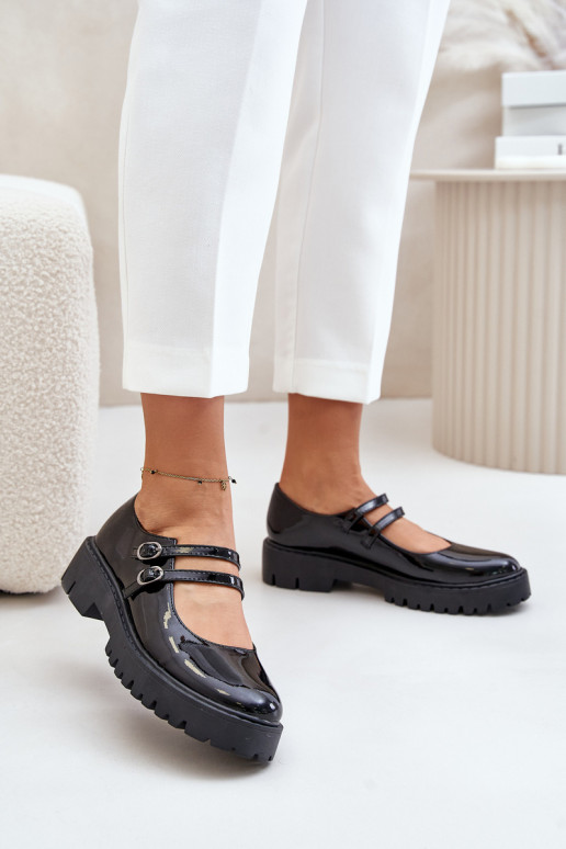 met lakeffect Dames schoenen Met Strepen zInart Rialuna