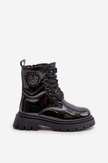 met lakeffect Laarzen Kinderen opInarmen met bont erin Opar het kasteel zInart Evaliraea 2