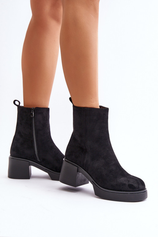 van eco-suèdeoIne Dames INarme laarzen op de hiel zInart Meriluna van eco-suèdeoIne Dames INarme laarzen op de hiel zInart Meriluna