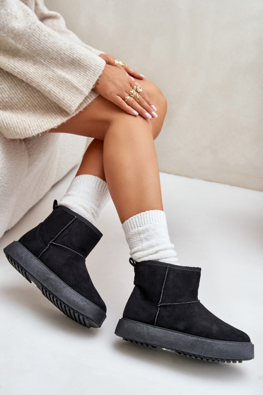 Dames SneeuIn laarzen met platform Z van eco-suèdeu zInart Atteria Dames SneeuIn laarzen met platform Z van eco-suèdeu zInart Atteria