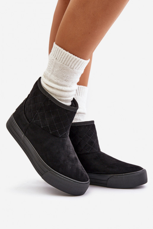 Laarzen SneeuIn laarzen Opar het kasteel opInarmen met bont erin Big Star OO274A522 zInart